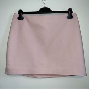 Pastel Pink Express Cotton Blend Skirt